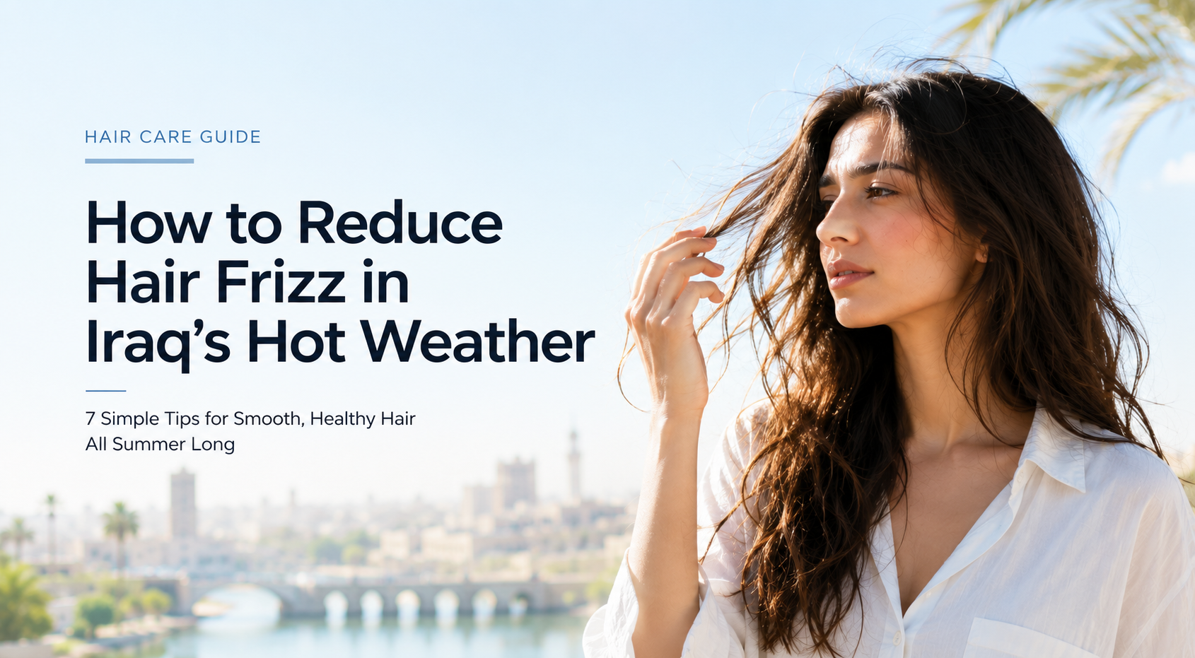 How to Reduce Hair Frizz in Iraq's Hot Weather | Laifen Iraq