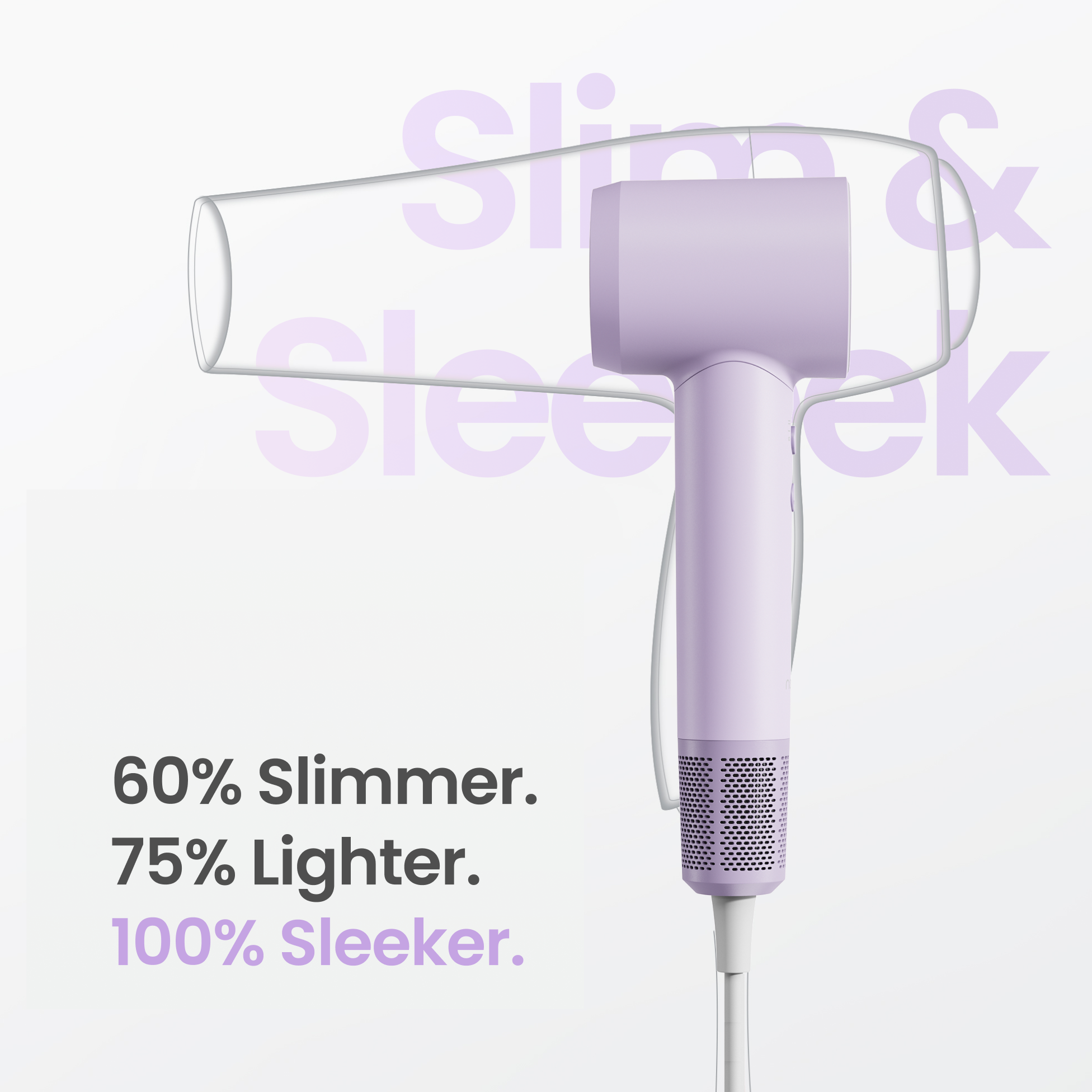 Laifen SE matte purple slim and lightweight product image